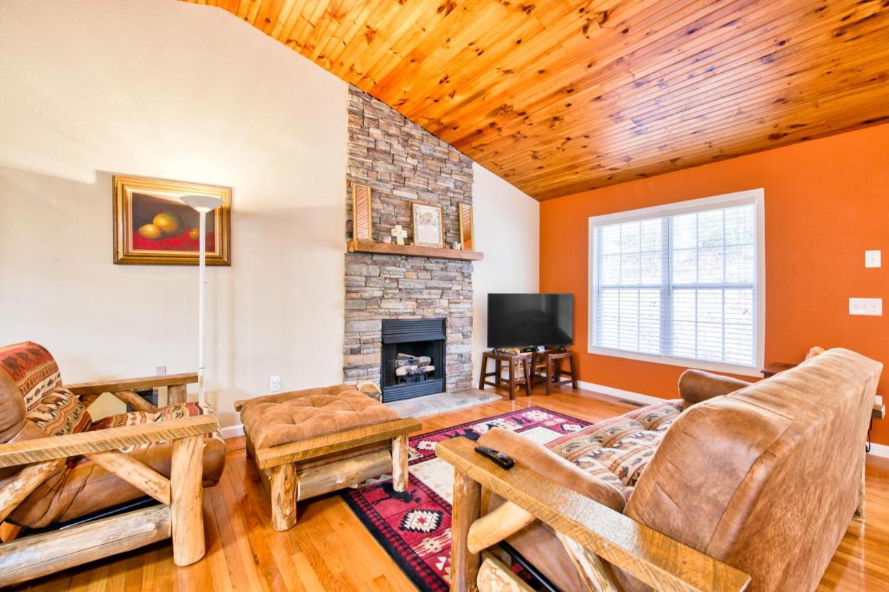 Trimont Mountain Cottage Франклин Екстериор снимка