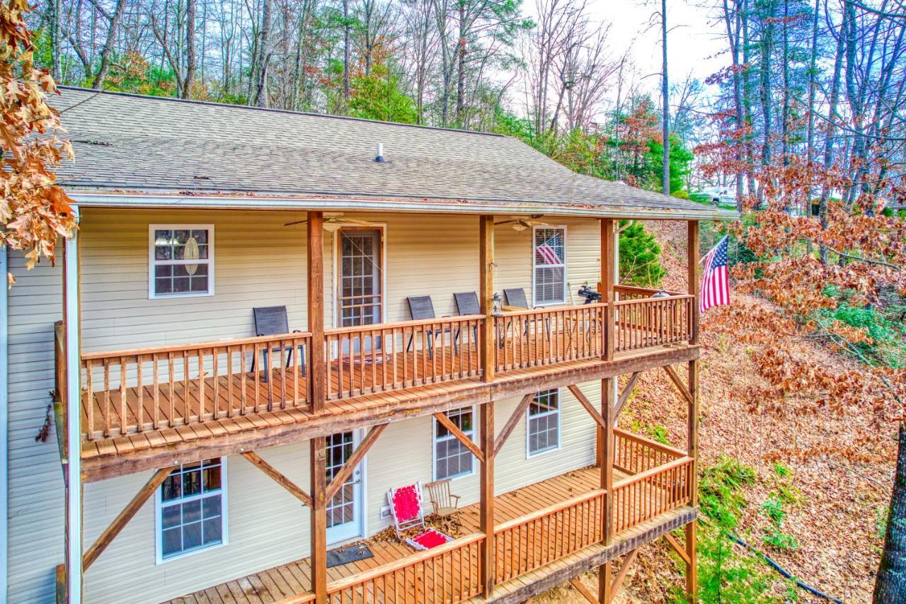 Trimont Mountain Cottage Франклин Екстериор снимка